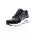 Skechers Uno Retro One 183020 Mens Black Leather Lifestyle Sneakers Shoes
