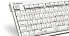 Фото #2 товара Logickeyboard LKB-OSX-CWMU-UK - Full-size (100%) - USB - Scissor key switch - QWERTY - LED - White