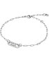 Фото #1 товара Fashion silver bracelet with logo Premium MKC1656CZ040