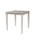 Фото #1 товара Solid Wood Top Table - Counter Height