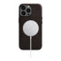 Фото #2 товара Skórzane etui iPhone 14 Pro Max magnetyczne z MagSafe Oil Wax Premium Leather Case brąz
