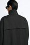 Фото #9 товара Пальто из рельефной ткани с карманами ZARA
