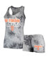 ფოტო #2 პროდუქტის Women's Charcoal San Francisco Giants Billboard Racerback Tank Top and Shorts Set