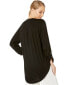 LAmade 257513 Womens Gramercy Long Sleeve Tunic Jersey Top Black Size Small