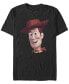 Фото #1 товара Men's Woody Big Face Short Sleeve Crew T-shirt