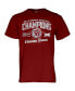 Men's and Women's Crimson Oklahoma Sooners 2024 Big 12 Women's Basketball Regular Season Champions T-Shirt