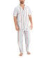 ფოტო #1 პროდუქტის Men's Striped Pajamas, Created for Macy's