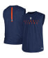 Men's Navy Detroit Tigers Team Muscle Tank Top