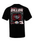 Фото #2 товара Men's Black Austin Dillon 2023 NASCAR Cup Series Schedule T-shirt