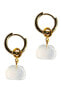 ფოტო #5 პროდუქტის Zodiac collection | Cancer — Jade stone charm earrings