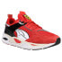 Фото #2 товара Puma Sf Trc Blaze Graphic Lace Up Mens Black, Red Sneakers Casual Shoes 3073220