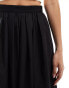 Фото #5 товара ASOS DESIGN a-line skirt in black