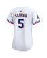 Фото #3 товара Women's Corey Seager White Texas Rangers 2024 Gold Collection Limited Player Jersey
