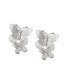 Фото #1 товара Women's Butterfly Stud Earrings