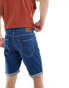 Lee 5 pocket regular fit denim shorts in lazy river mid wash Mittlere Waschung in Lazy River, W34 - фото #4