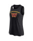 ფოტო #3 პროდუქტის Women's Black Washington Commanders Root For Tank Top