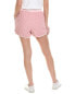 Stateside Quilted Knit Track Short Women's Pink Xs