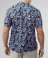 Фото #4 товара Men's Psychedelic Print Short Sleeve Shirt