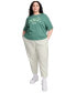 ფოტო #4 პროდუქტის Sportswear Plus Size Cotton Classic T-Shirt