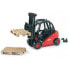 Фото #1 товара Bruder Linde fork lift H30D with 2 pallets - Black,Red - ABS synthetics - 3 yr(s) - 1:16 - 92 mm - 290 mm
