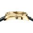 Фото #3 товара Versace Shadov Damenuhr Schwarz Leder Gold Edelstahl 38mm VEBM010 18