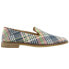 Фото #1 товара Sperry Seaport Levy Washed Plaid Loafers Womens Black Flats Casual STS85155