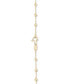 ფოტო #2 პროდუქტის Beaded Ankle Bracelet in 10k Gold