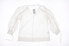COS women White Cotton Blouse Rushed Sleeve detail size 14