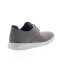 Rockport Caldwell Plain Toe CI6427 Mens Gray Leather Lifestyle Sneakers Shoes