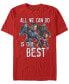 Фото #1 товара Marvel Men's Avengers Endgame Do Our Best Short Sleeve T-Shirt