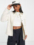 Фото #1 товара Columbia West Bend Sherpa shirt jacket in cream