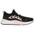 Фото #1 товара Puma Pacer Future Allure Lace Up Womens Black, Pink Sneakers Casual Shoes 38463
