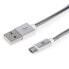 Фото #2 товара MAILLON Micro USB 2.4 Metal Cable 1 m