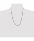 ფოტო #3 პროდუქტის Stainless Steel 4mm Wheat Chain Necklace