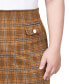 ფოტო #4 პროდუქტის Plus Size Knee Length Double Knit Skirt