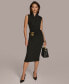 Фото #1 товара Donna Karan Women's Hardware Embellished Jersey Pencil Skirt