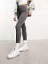 Фото #7 товара New Look fleece leggings in grey