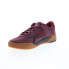 DC Metric ADYS100626-MAR Mens Burgundy Leather Skate Inspired Sneakers Shoes