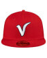 ფოტო #2 პროდუქტის Men's Red Veracruz Aquilas Mexico League on Field 59FIFTY Fitted Hat