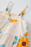 Фото #5 товара Платье с цветочным принтом ZARA