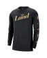 ფოტო #3 პროდუქტის Men's Black Cleveland Cavaliers 2023/24 City Edition Max90 Expressive Long Sleeve T-shirt