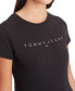 ფოტო #3 პროდუქტის Women's Cotton Slim-Fit Tonal-Logo T-Shirt