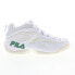 Фото #1 товара Fila Grant Hill 3 Woven 1BM01369-146 Mens White Athletic Basketball Shoes