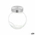 Biscuit jar Transparent Glass 700 ml (24 Units) With lid Adjustable