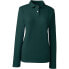 Фото #12 товара Women's School Uniform Long Sleeve Feminine Fit Mesh Polo Shirt