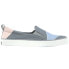 Фото #1 товара Sperry Crest Twin Slip On Womens Grey Sneakers Casual Shoes STS83717