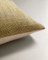 Textured cushion cover