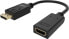 Фото #1 товара Vision TC-DPHDMI/BL - HDMI Type A (Standard) - DisplayPort - Male - Female - Straight - Straight