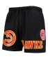 ფოტო #4 პროდუქტის Men's Black Atlanta Hawks Mesh Capsule Shorts