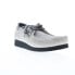 Фото #2 товара Clarks Wallabee EVO 26172904 Mens Gray Oxfords & Lace Ups Casual Shoes